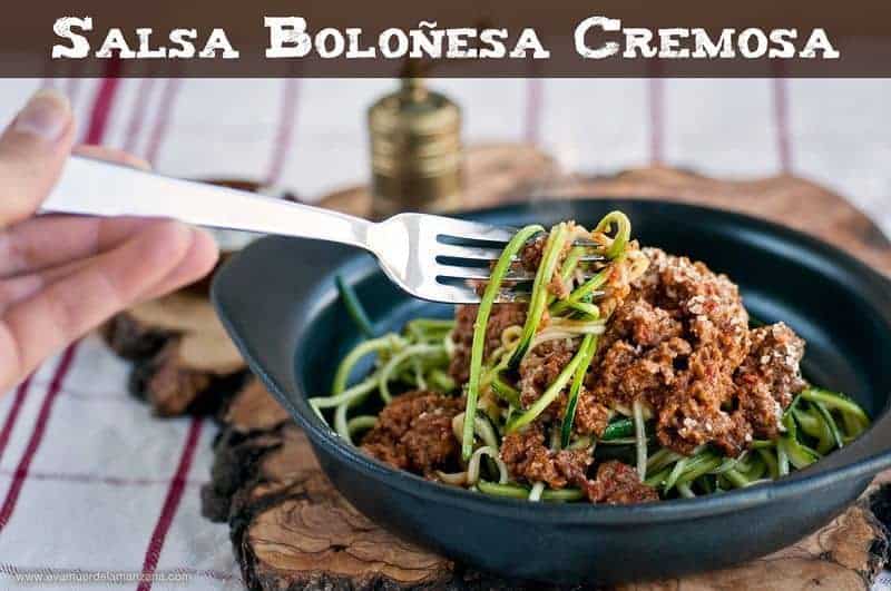 Receta: Salsa Boloñesa Cremosa
