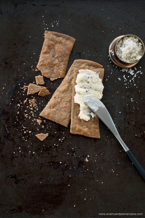 Crackers paleo, sin gluten y sin harinas