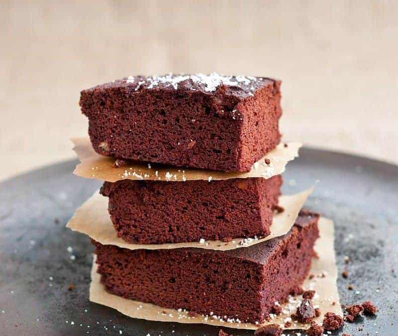 Receta: Brownies de Cacao y Remolacha (sin gluten, sin azúcar)