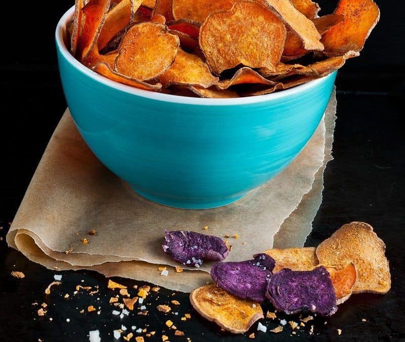 Receta Sencilla: Chips de Boniato