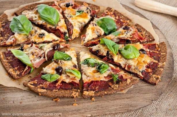 Receta de pizza paleo sin gluten Receta de pizza paleo sin gluten