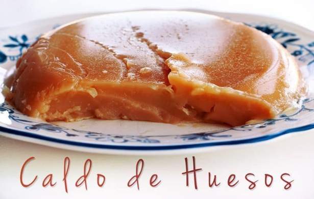 Caldo de huesos gelatinizado Caldo de huesos gelatinizado