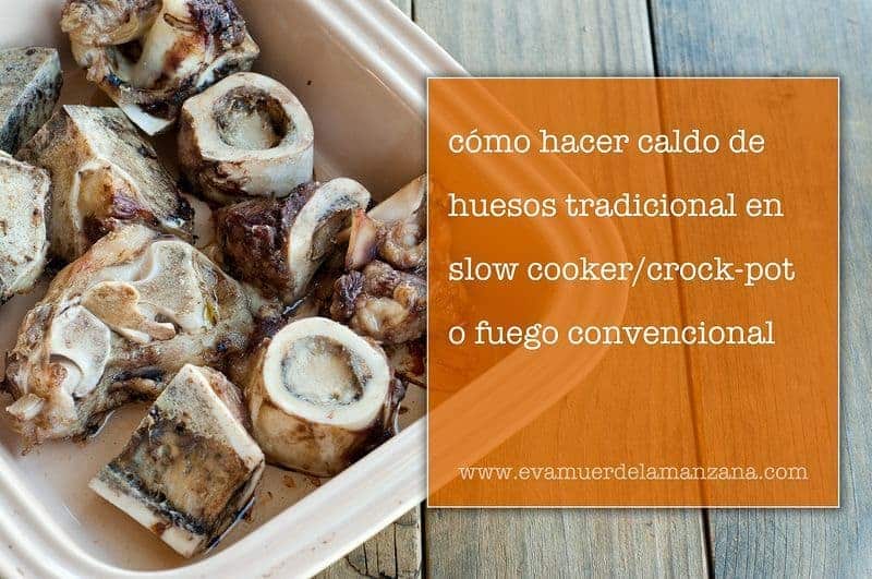 Cómo hacer caldo de huesos