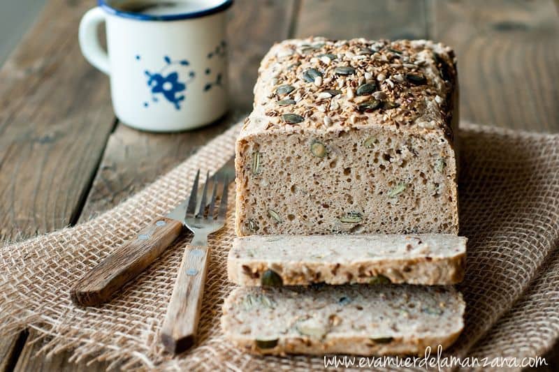 Hogaza de pan sin gluten