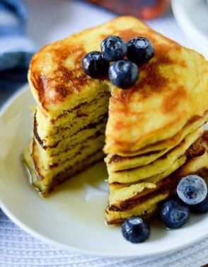 Tortitas de harina de coco