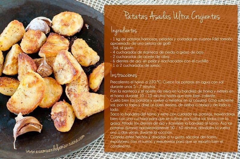 Mini Receta: Patatas Asadas Ultra Crujientes