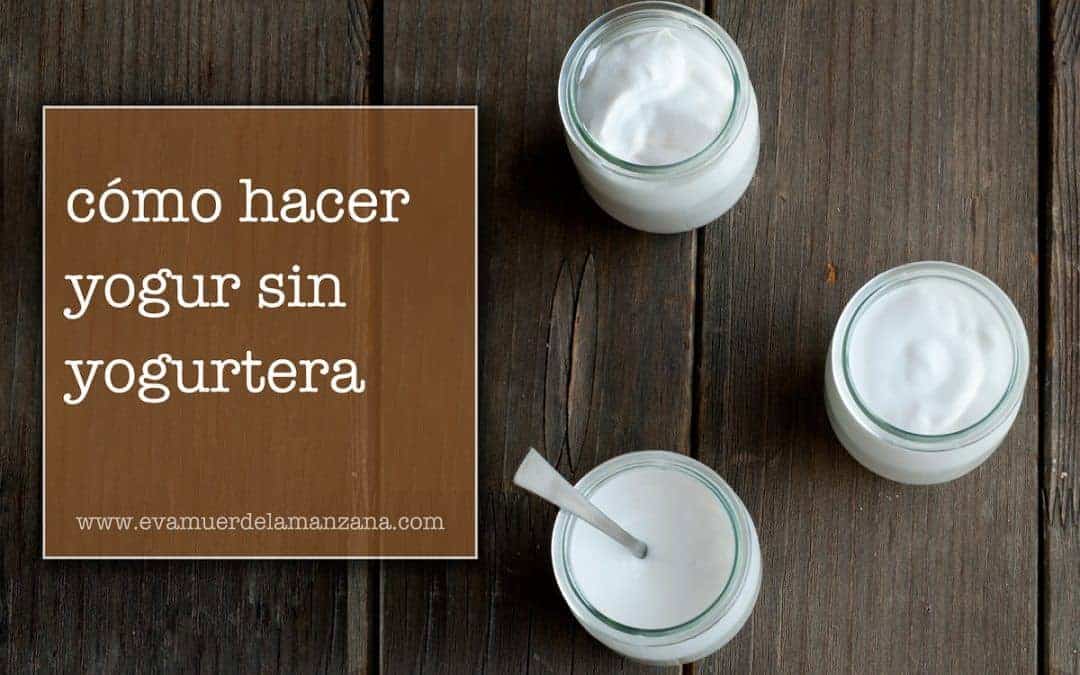 Cómo hacer yogur sin yogurtera