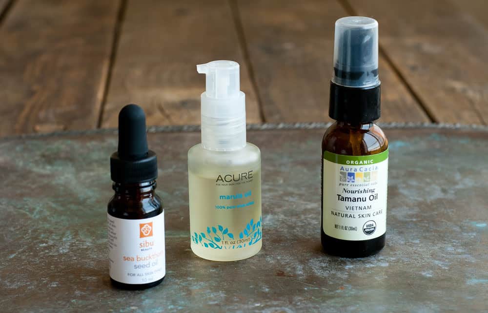 aceites faciales