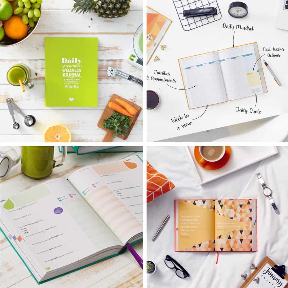 Planners y diarios de Daily Greatness