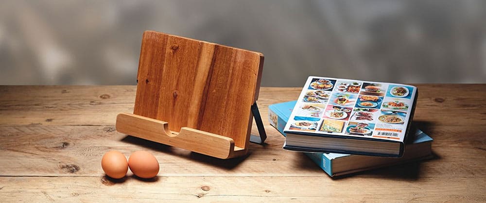 regalos-saludables-13 Soporte para libros de cocina