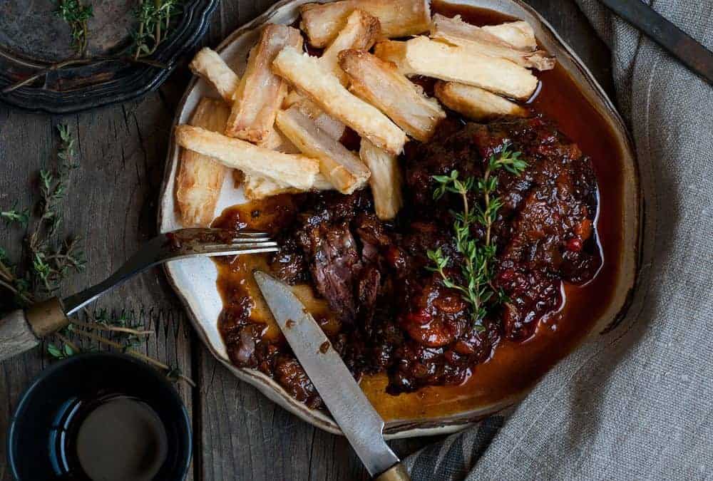 Carrilleras de cerdo ibérico al Pedro Ximénez en Instant Pot