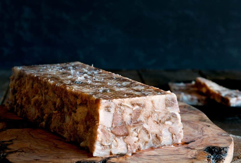 Terrina de careta de cerdo ibérico